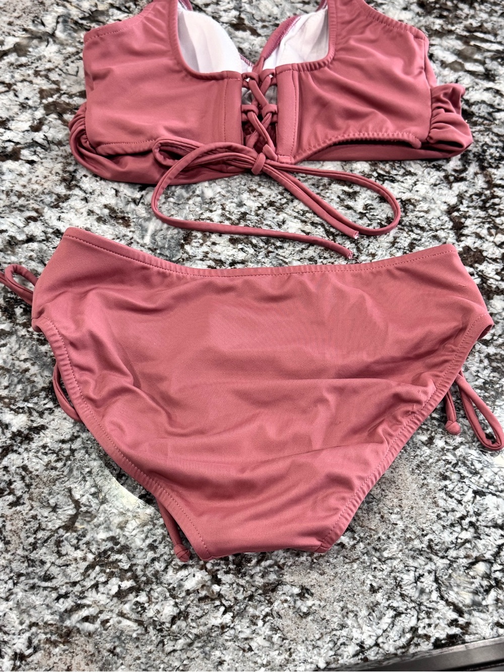 Venus Rose Mauve Two-Piece Bikini Set - Picture 6 of 12